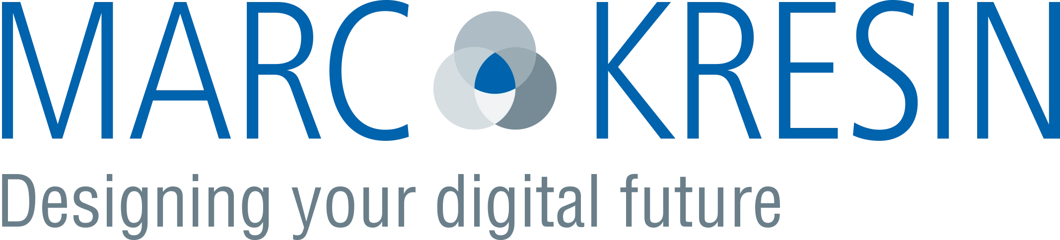 Logo Marc Kresin, Designing your digital future